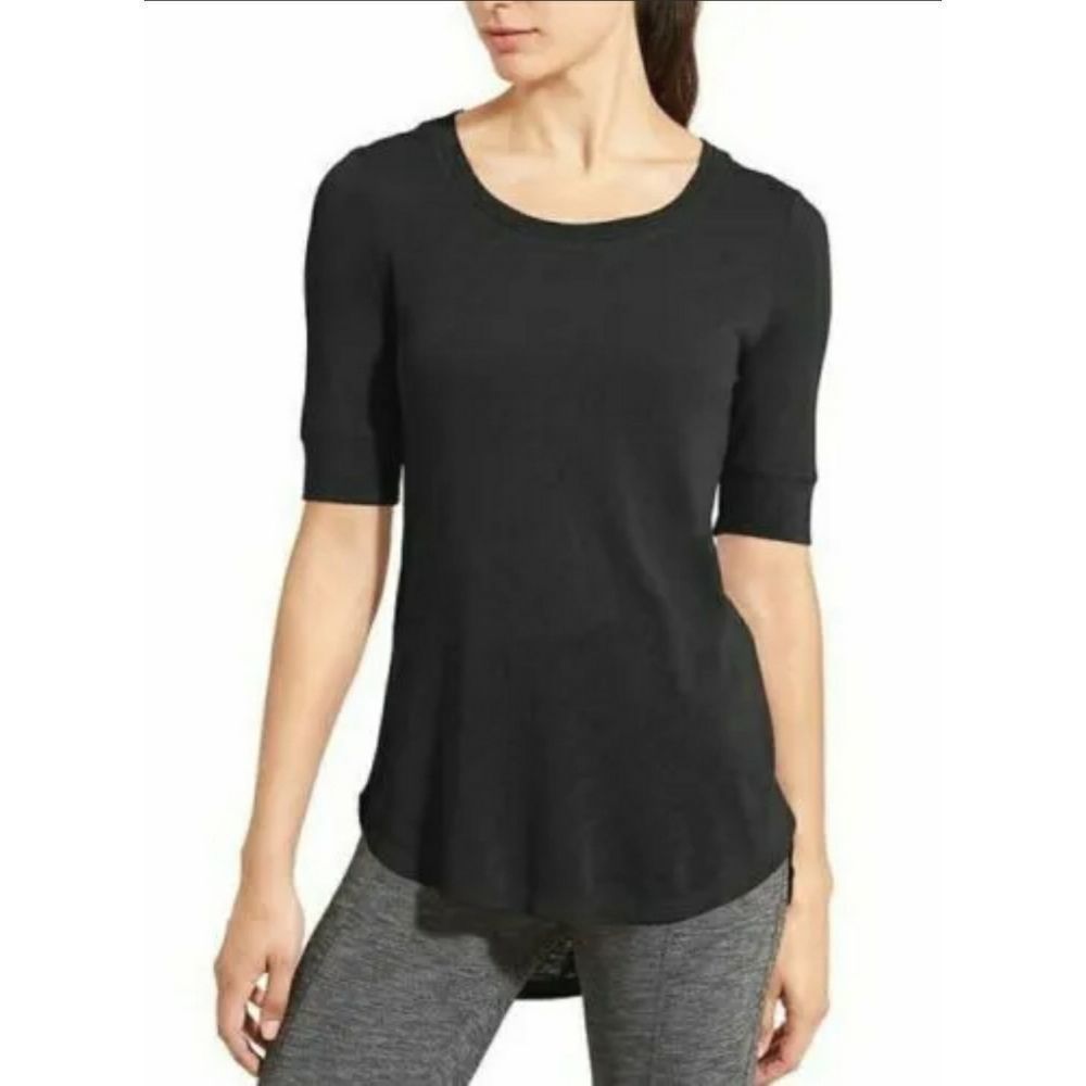 Athleta Breezy Tee Black Size Sma